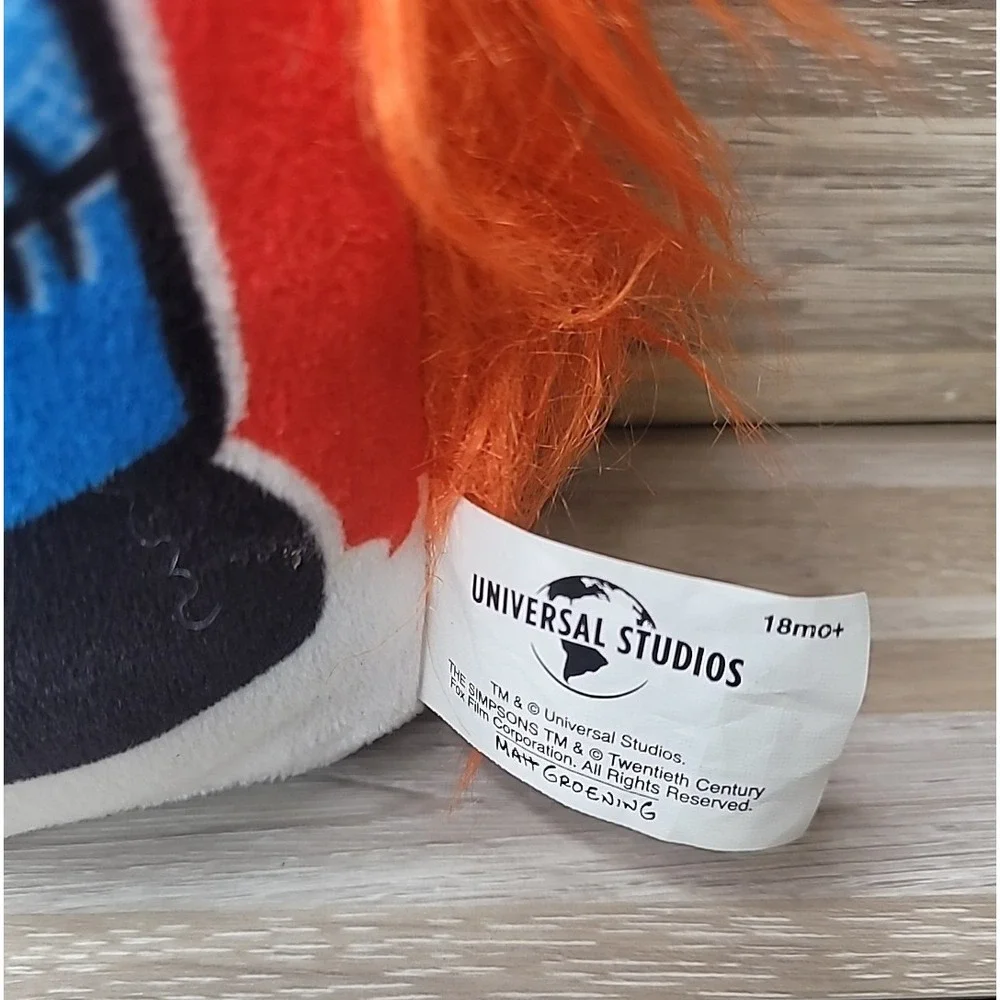 Simpsons Groundskeeper Willie Plush Universal Studios Stuffed Doll 14